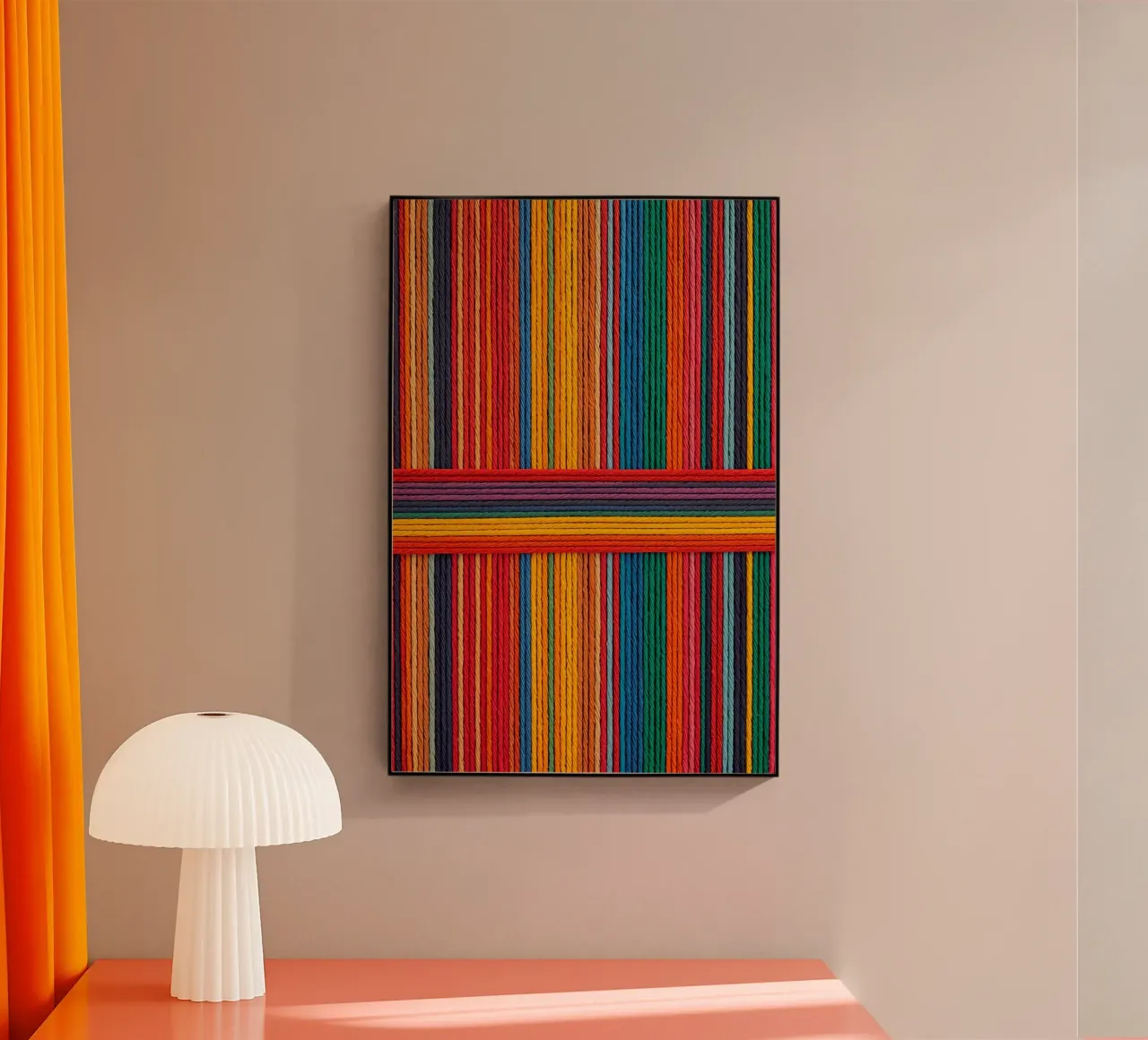 Strisce di corda intrecciate semplici plexiglass da DesignDoodle