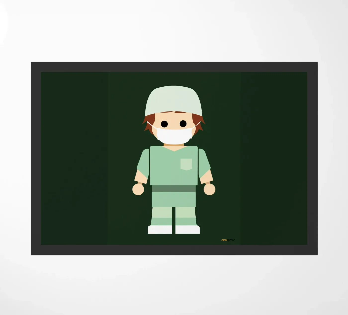 Dottore Giocattolo zerbino da Rafa Gomes