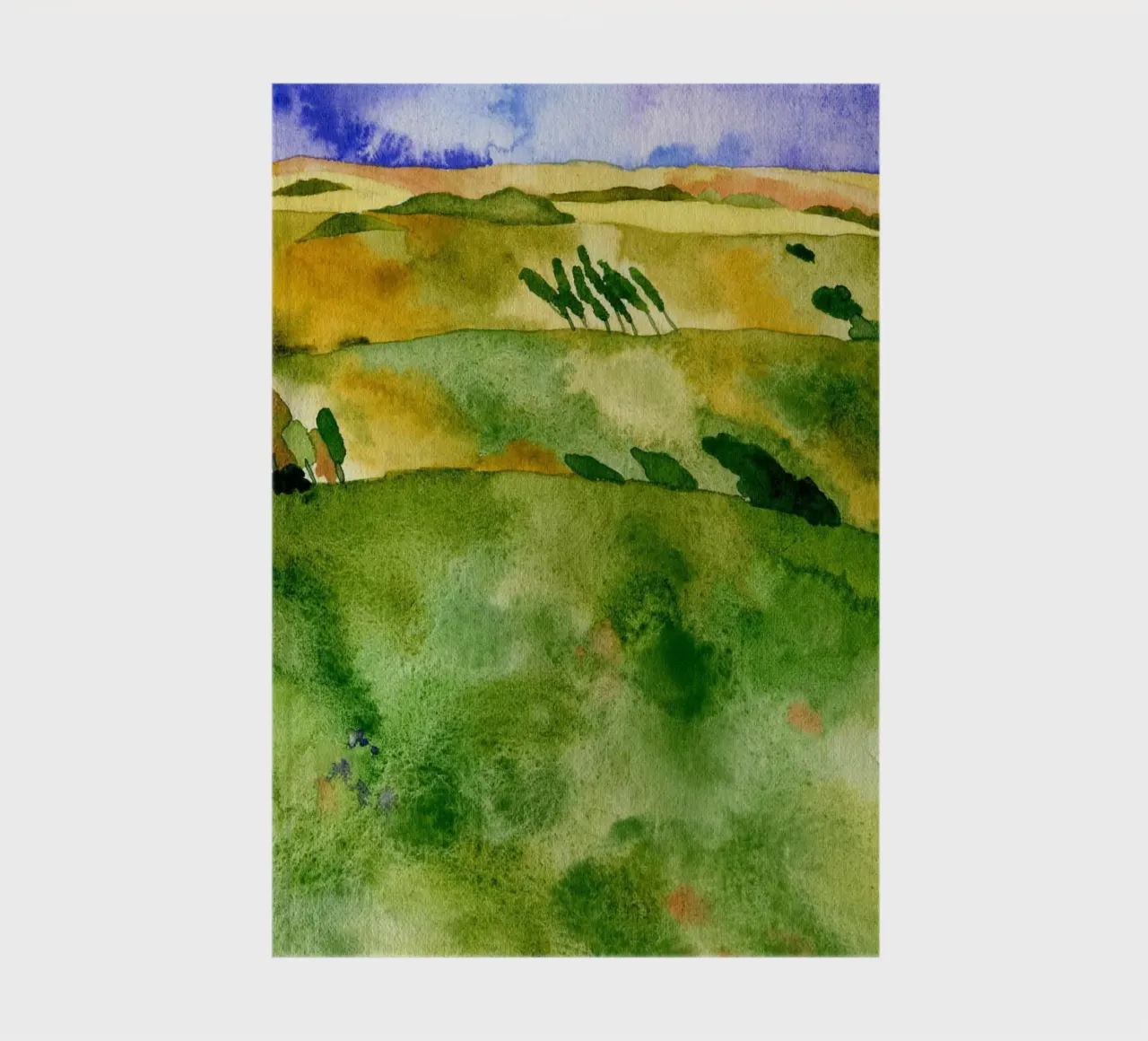 Tuscan Fields notebook by Studio 3