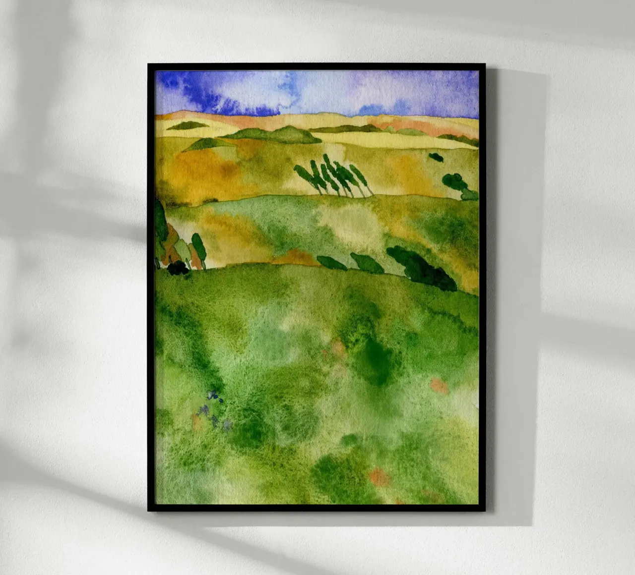 Tuscan Fields poster by Studio 3