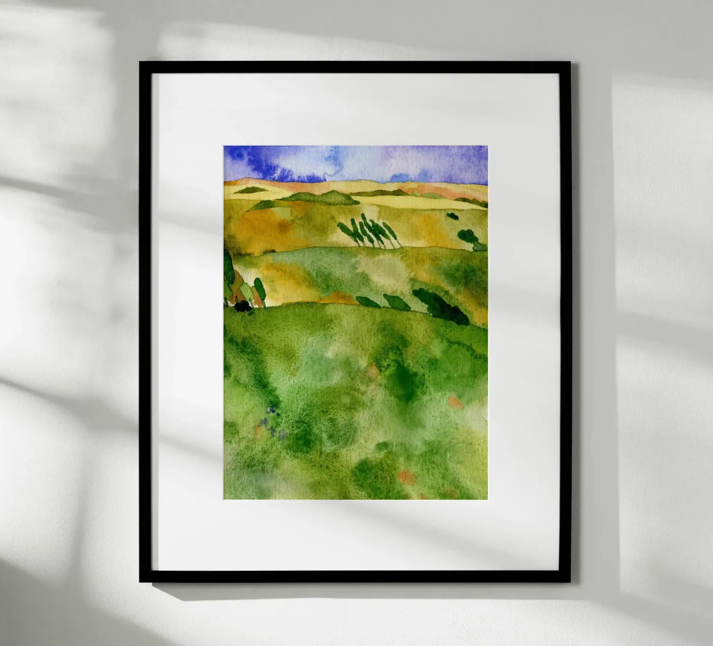 Tuscan Fields Poster von Studio 3