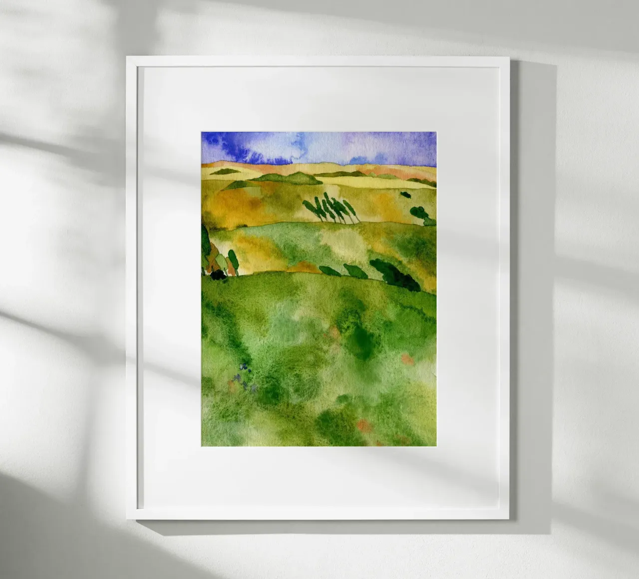 Tuscan Fields poster by Studio 3