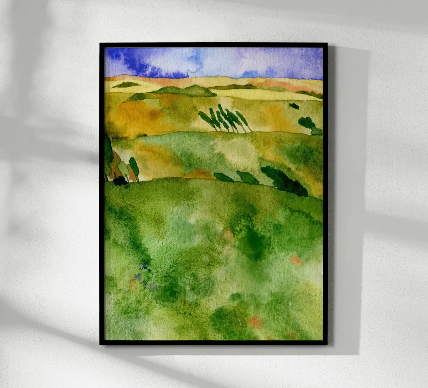 Tuscan Fields Poster von Studio 3