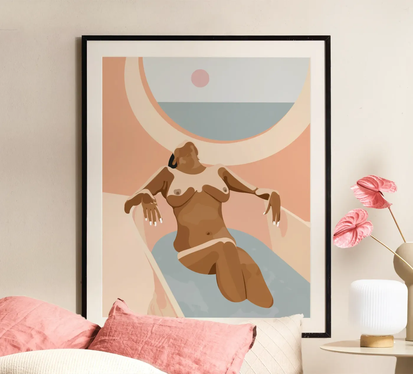 Bagno solare poster da Stuelleta