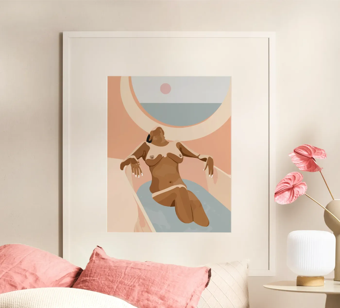 Bagno solare poster da Stuelleta