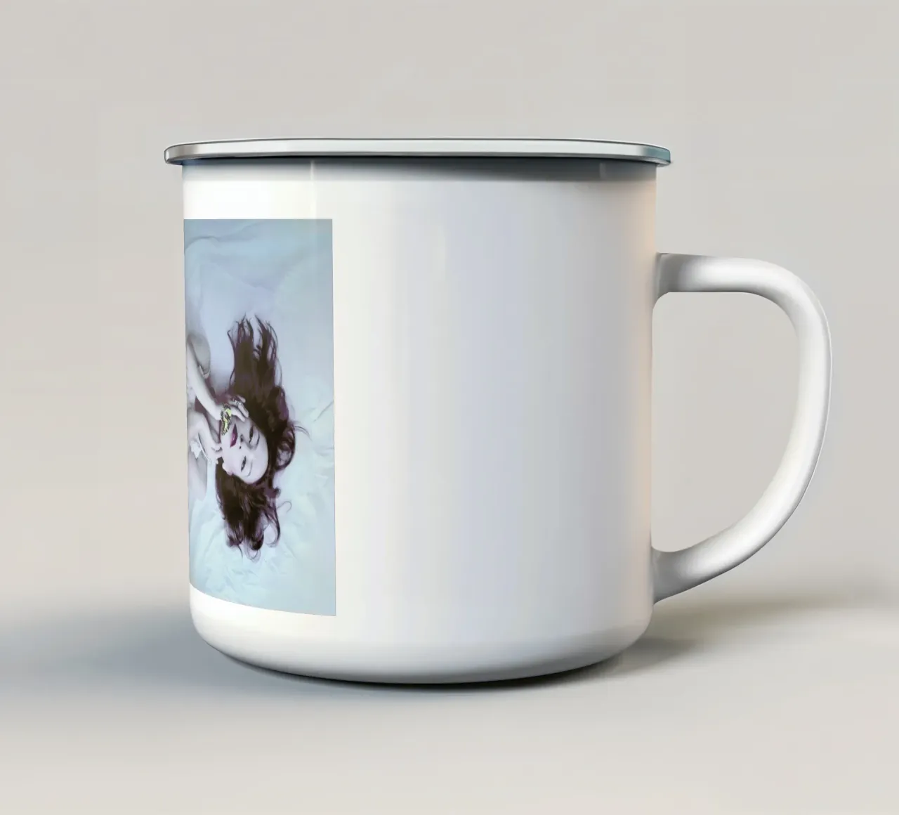 Aether Emaille Tasse von George Griefy