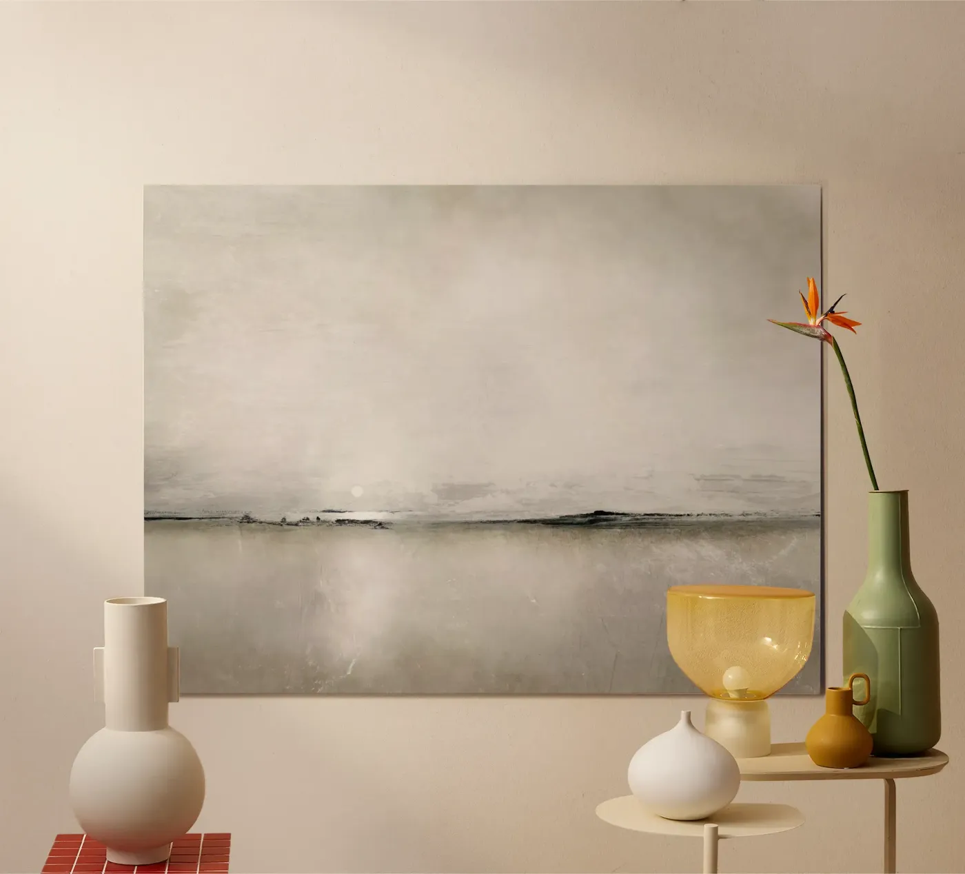 Sunlight Bay poster by Dan Hobday