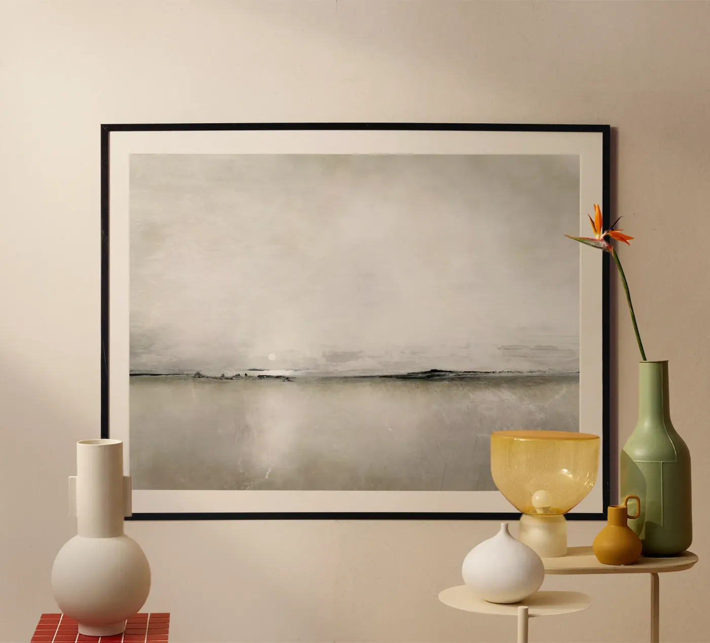 Sunlight Bay poster by Dan Hobday