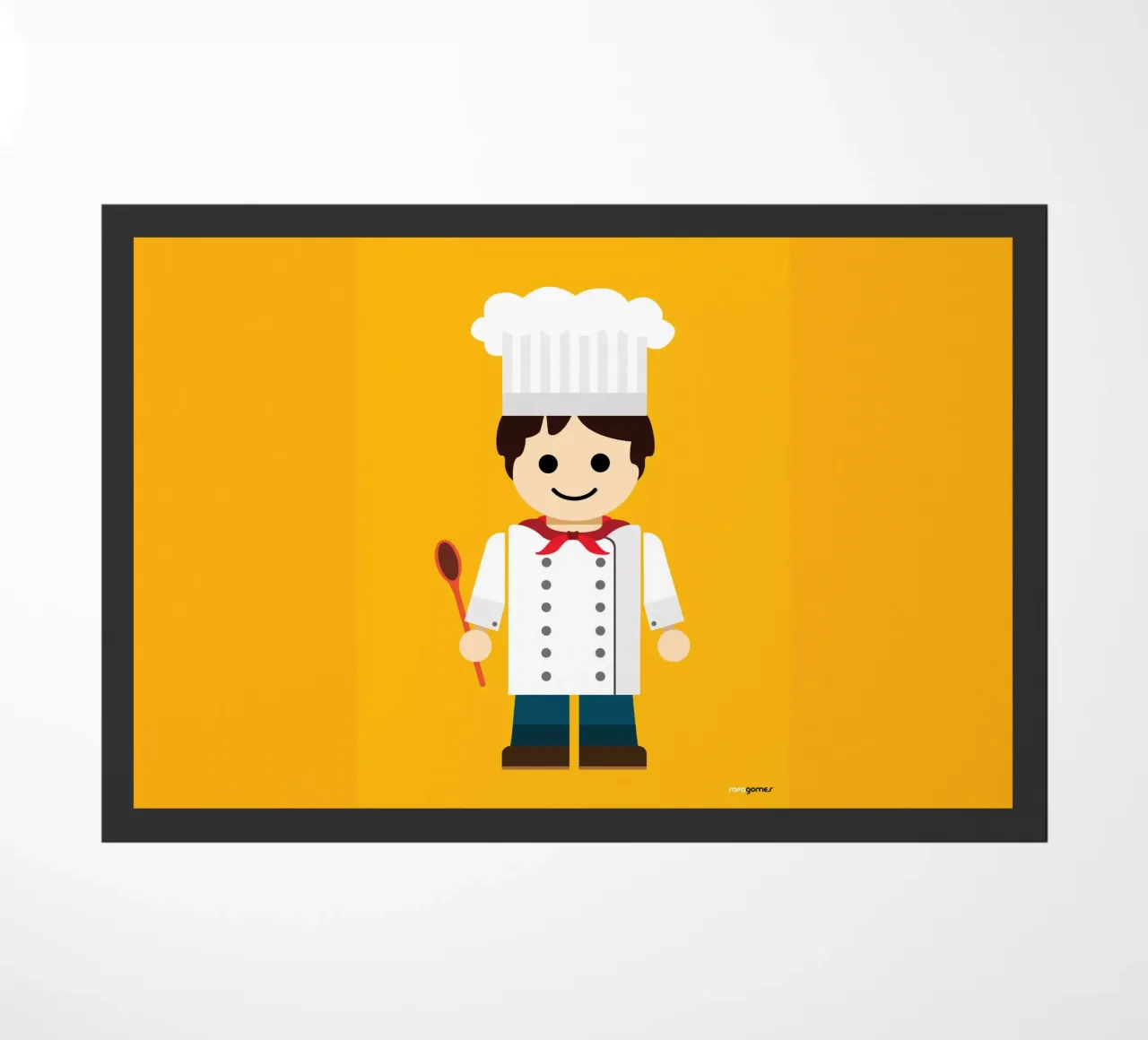 Chef Toy zerbino da Rafa Gomes