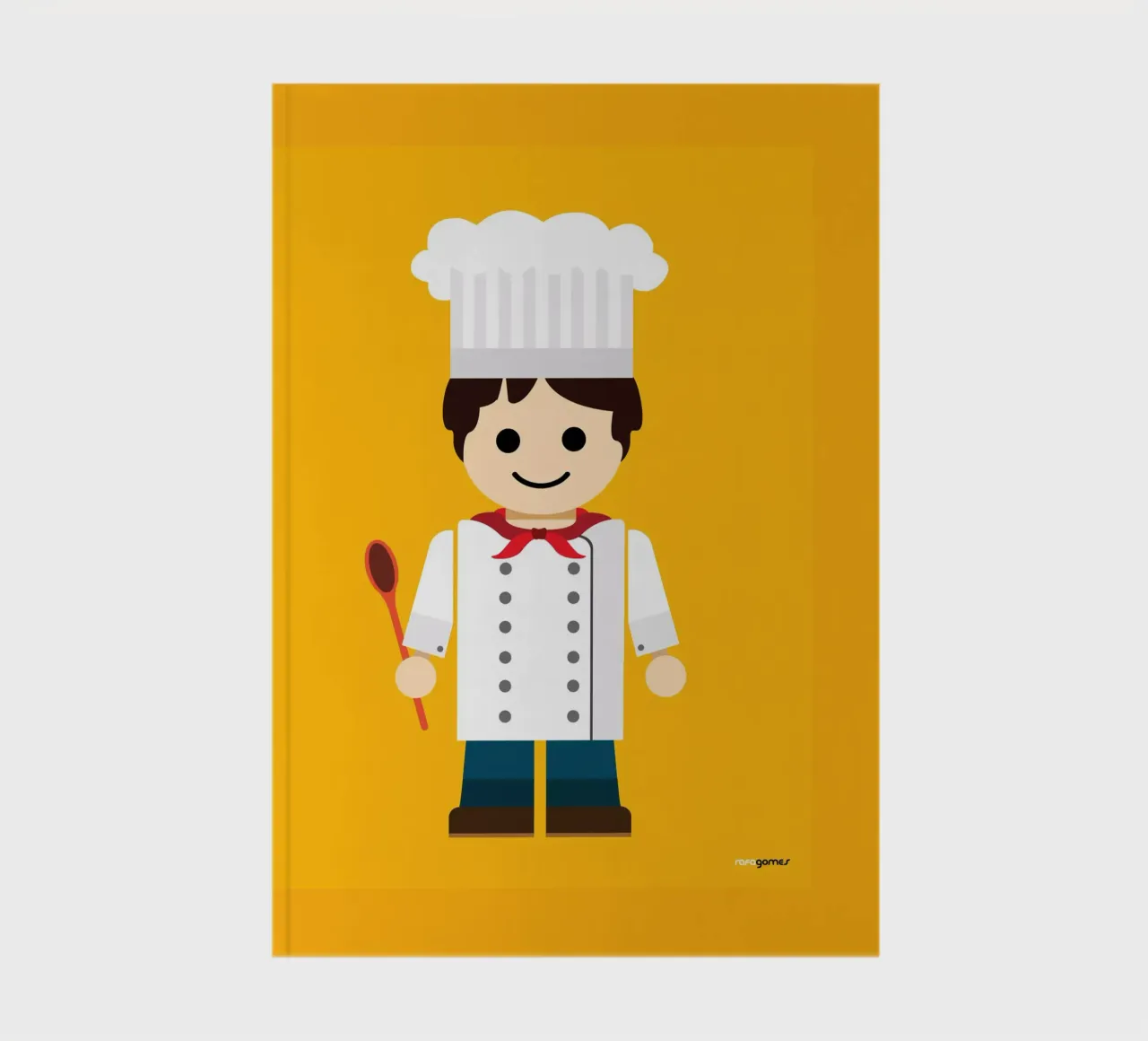 Chef Toy notebook by Rafa Gomes