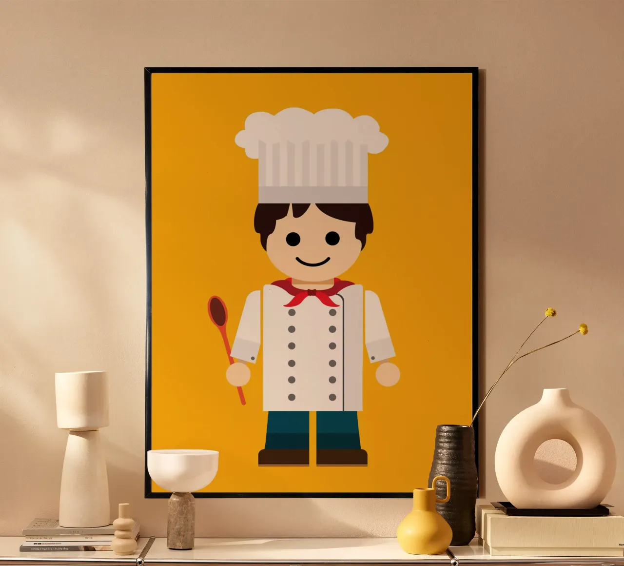 Chef Toy poster da Rafa Gomes