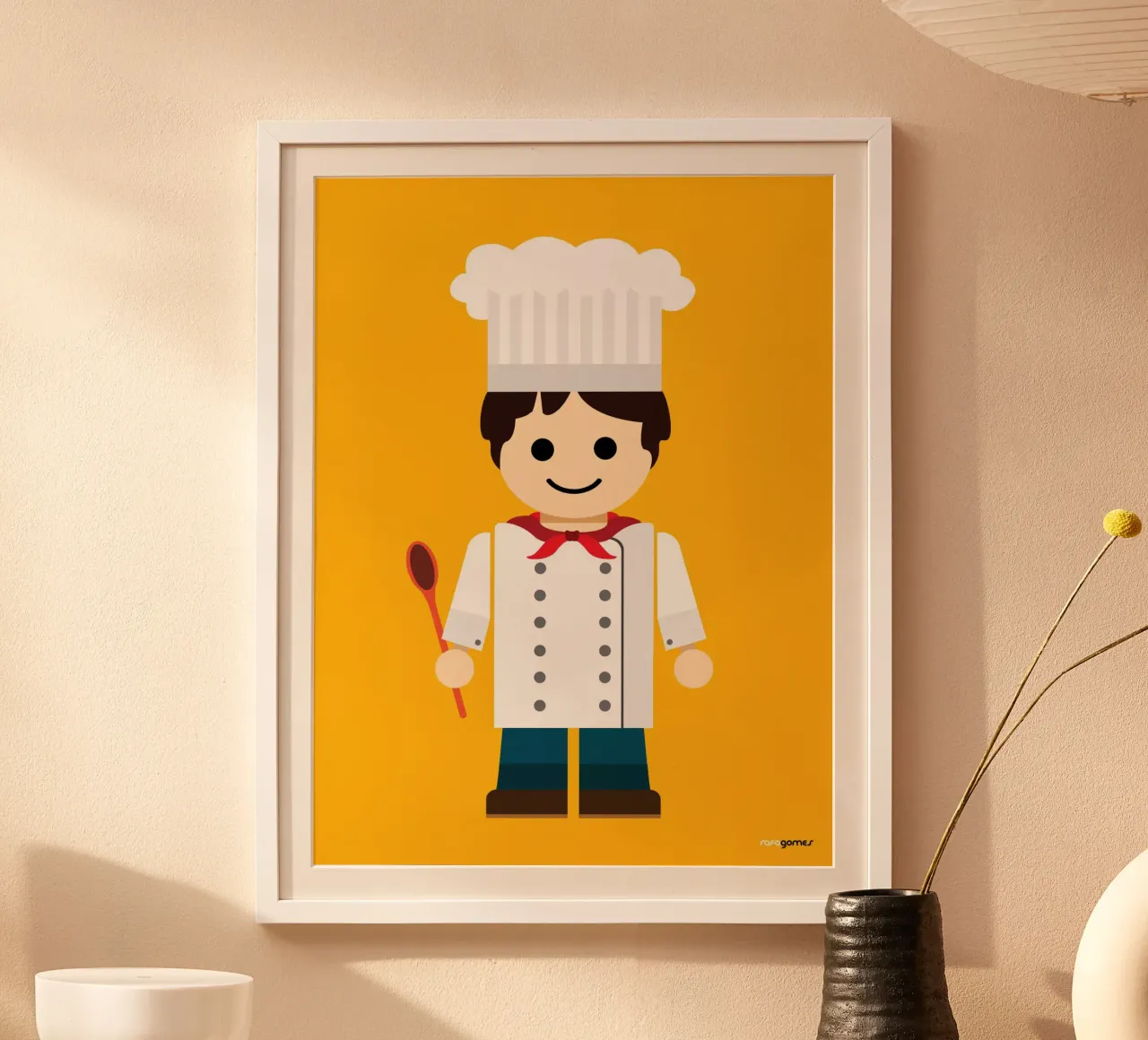 Chef Toy poster da Rafa Gomes