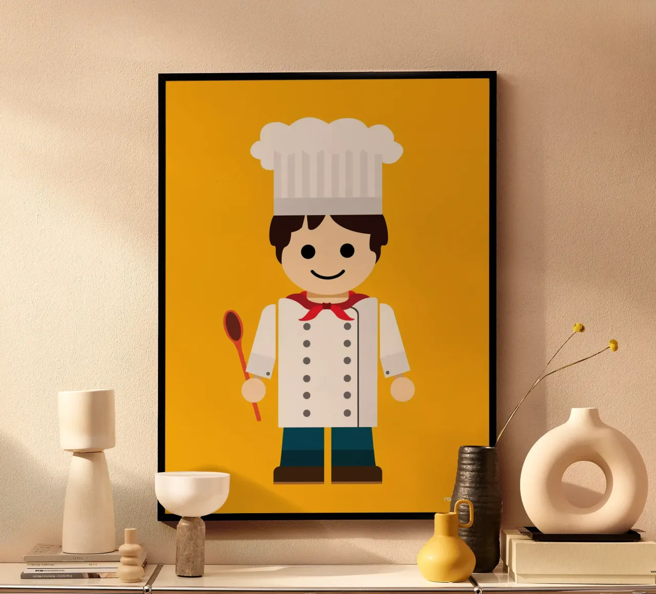 Chef Toy poster da Rafa Gomes
