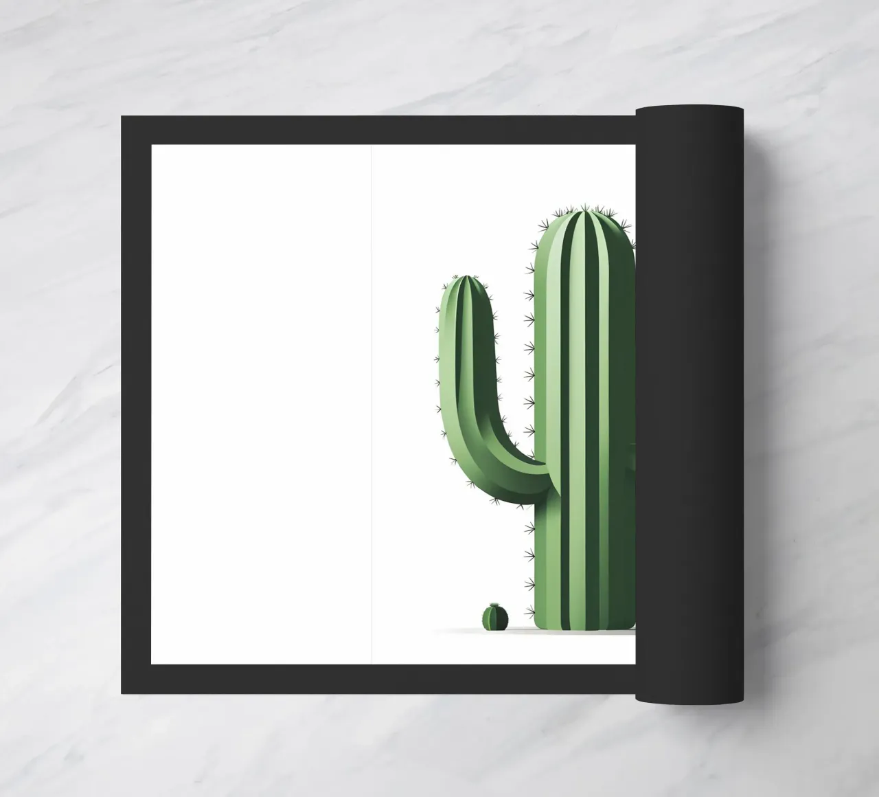 Semplice forma di cactus a botte zerbino da Botanical Gallery