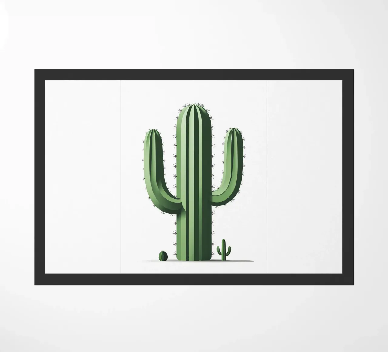 Semplice forma di cactus a botte zerbino da Botanical Gallery