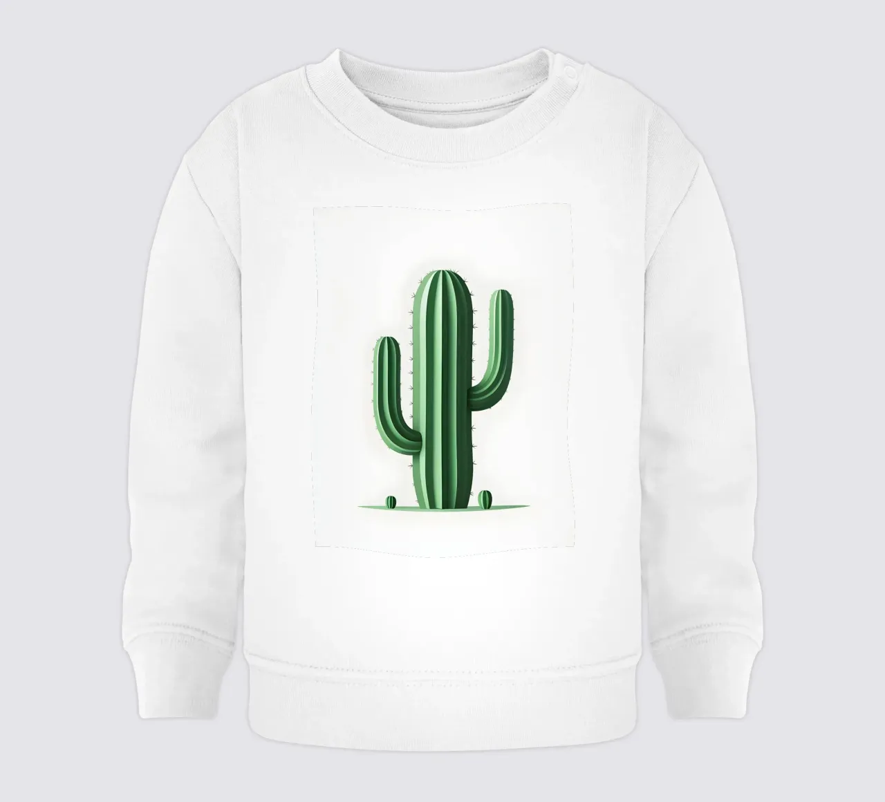 Semplice forma di cactus a botte felpa neonato da Botanical Gallery