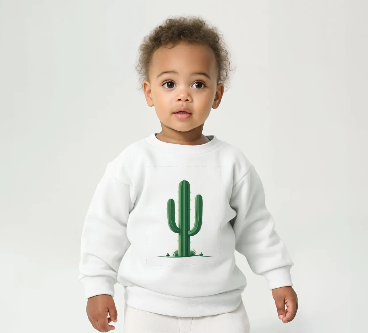 Semplice forma di cactus a botte felpa neonato da Botanical Gallery