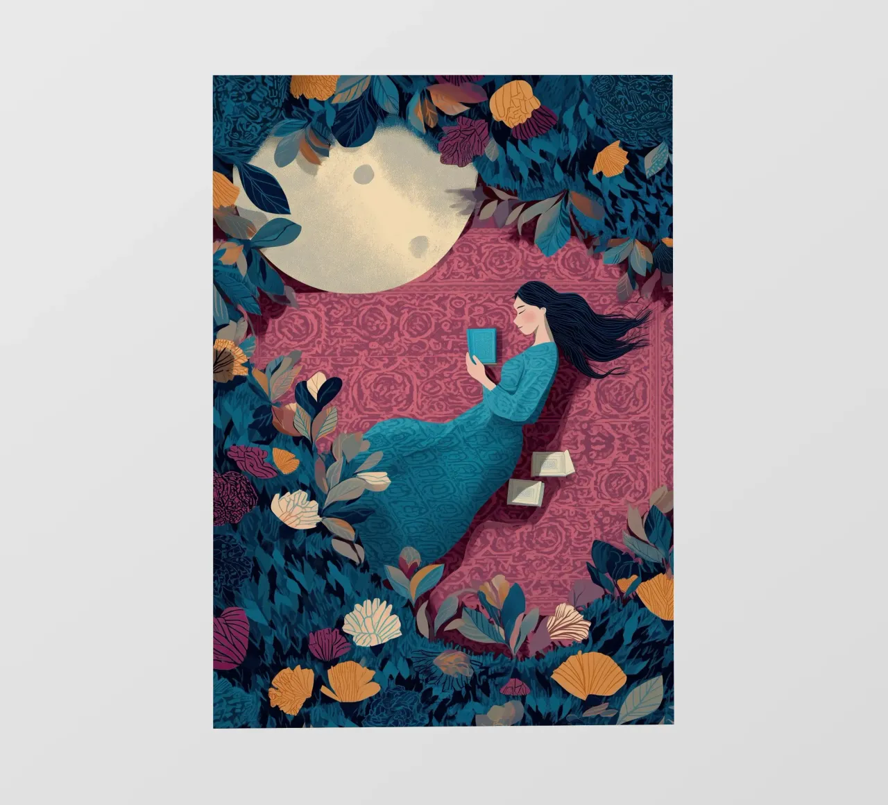 Reading Under the Moon telo in pvc da Kiara