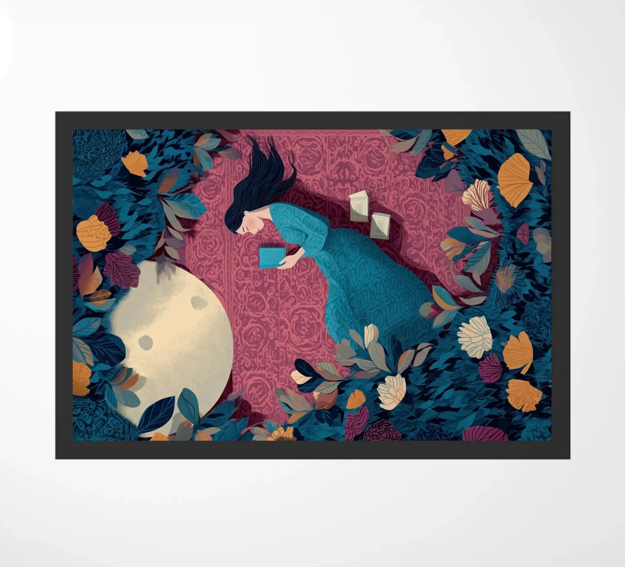 Reading Under the Moon zerbino da Kiara