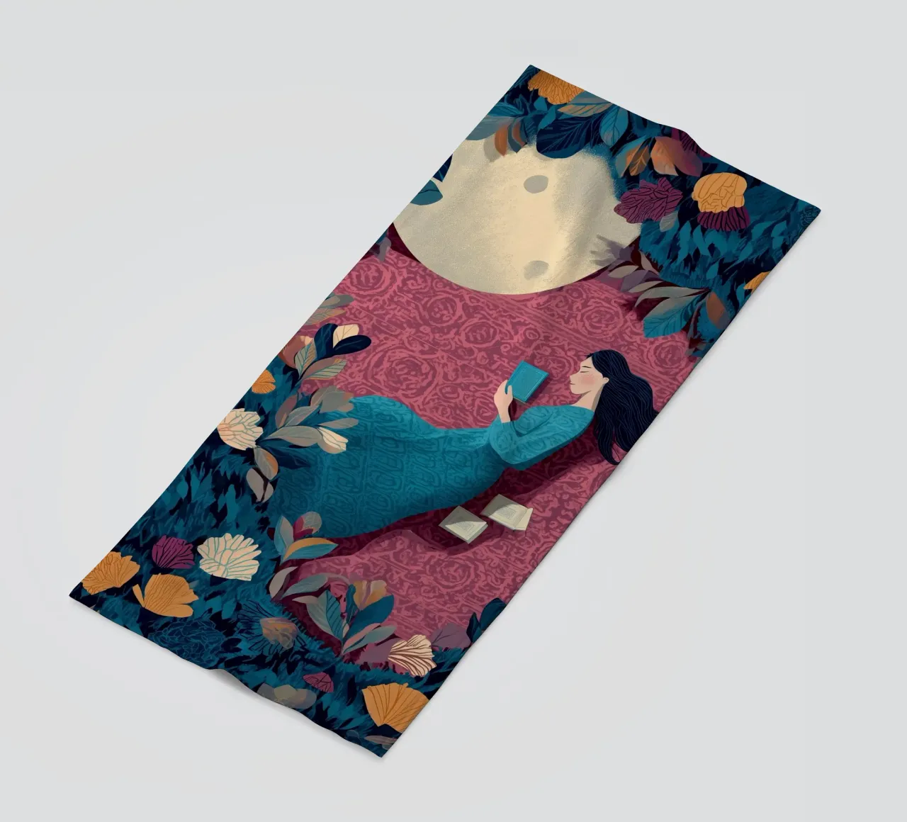 Reading Under the Moon telo mare da Kiara