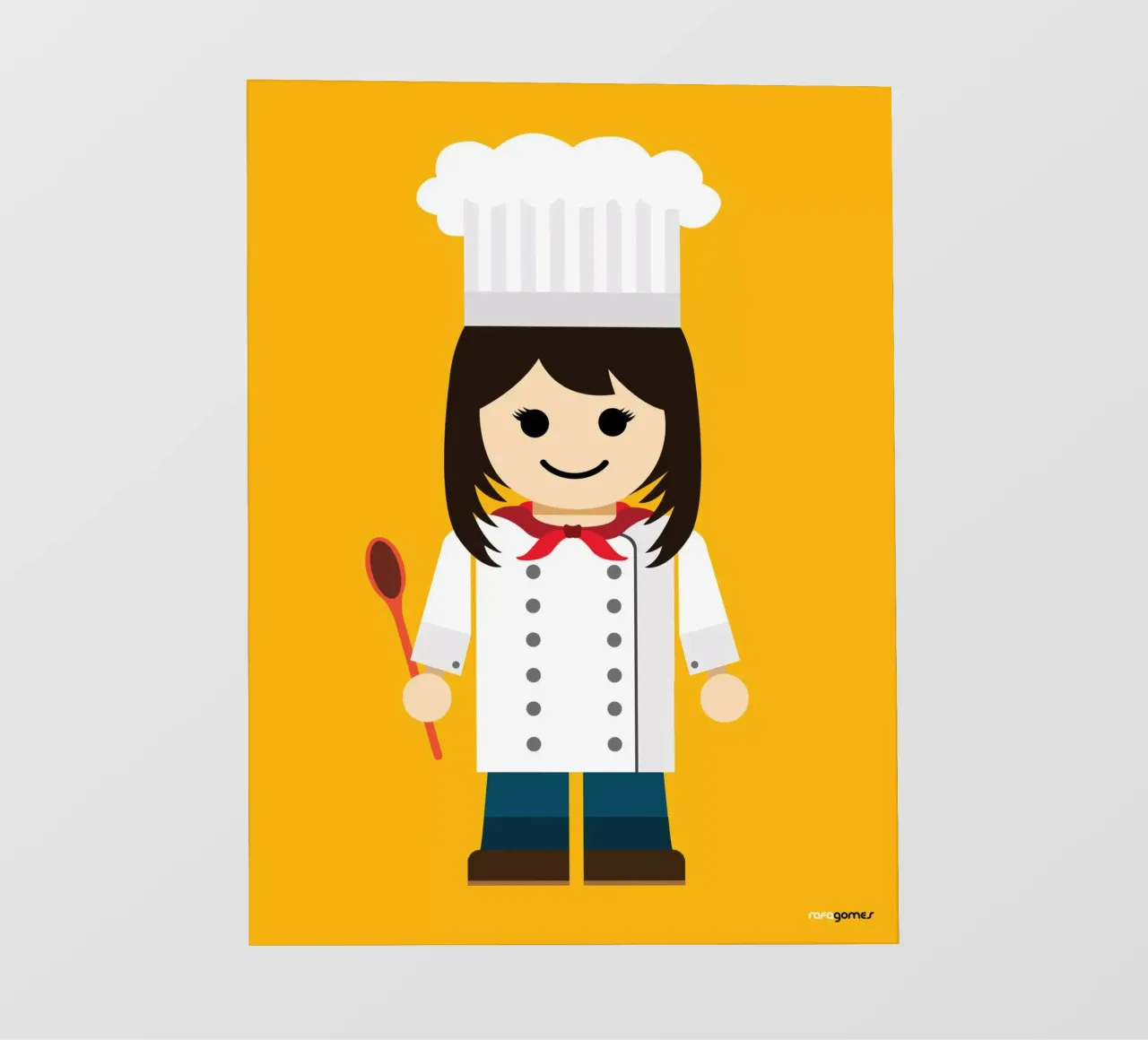 Chef Toy pellicola backlit da Rafa Gomes