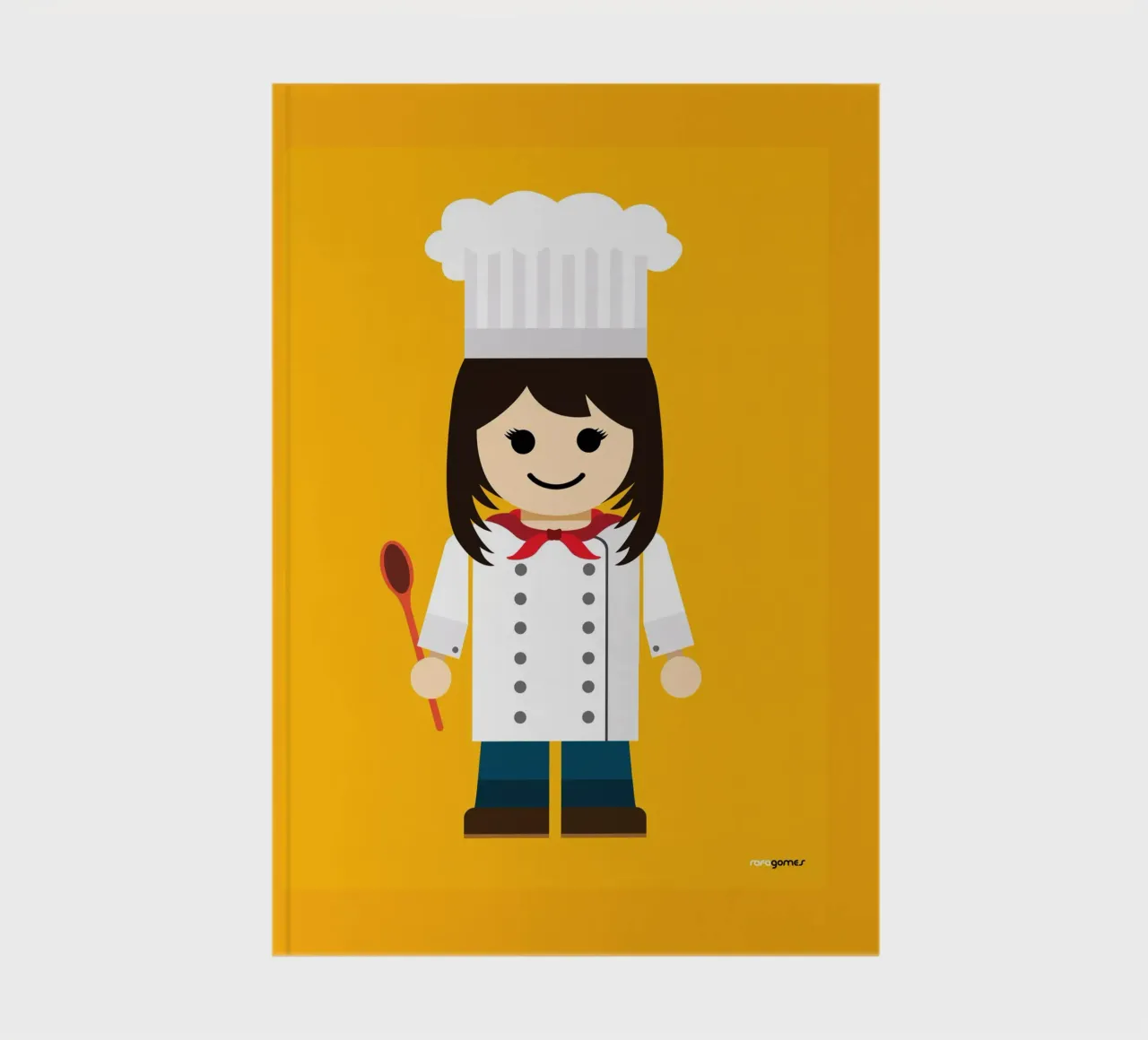 Chef Toy notebook by Rafa Gomes