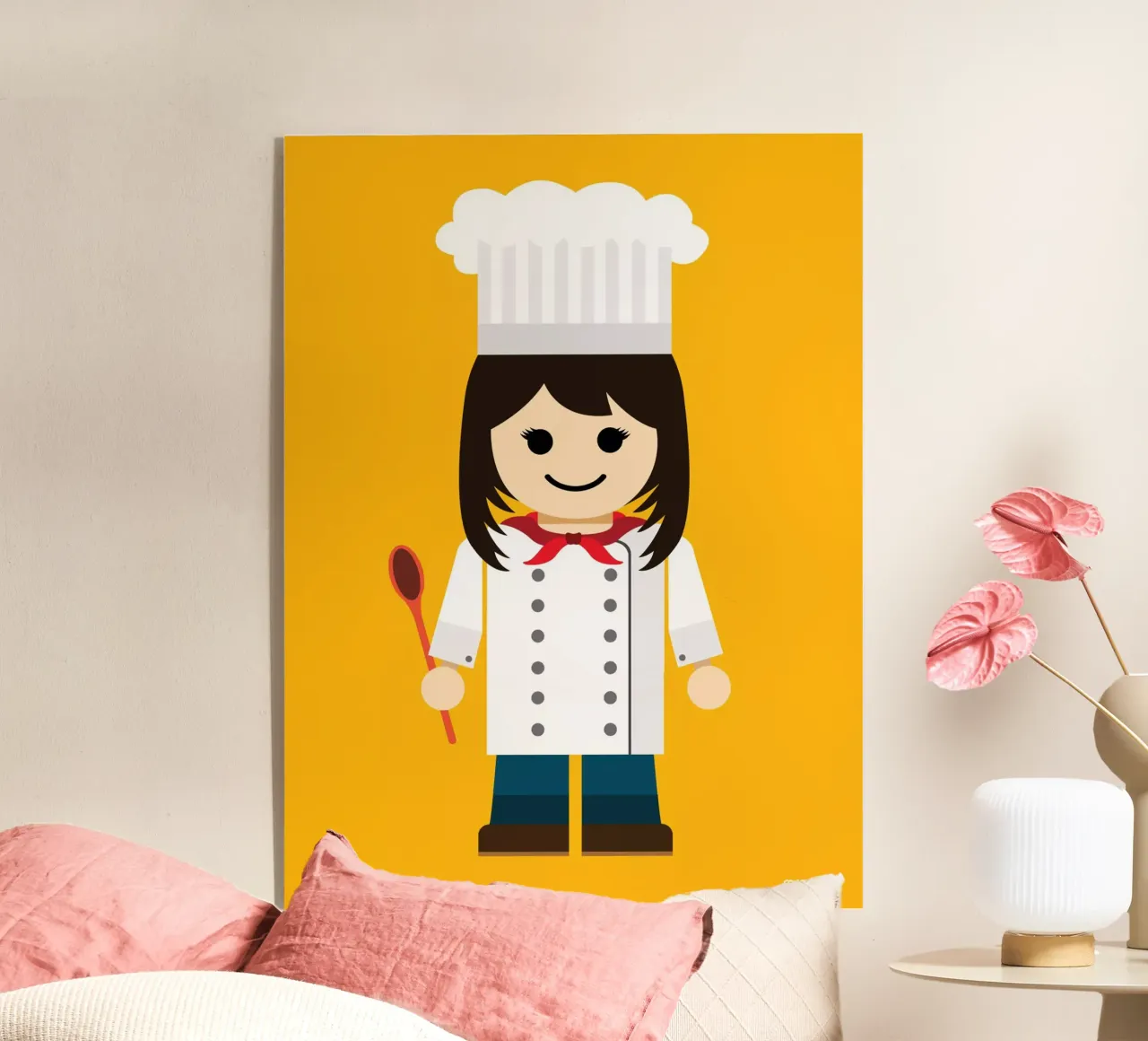 Chef Toy acrylic glass by Rafa Gomes
