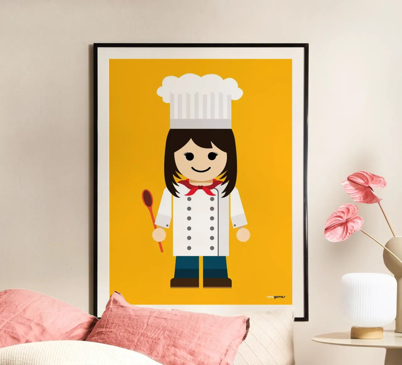 Chef Toy carta hahnemühle da Rafa Gomes
