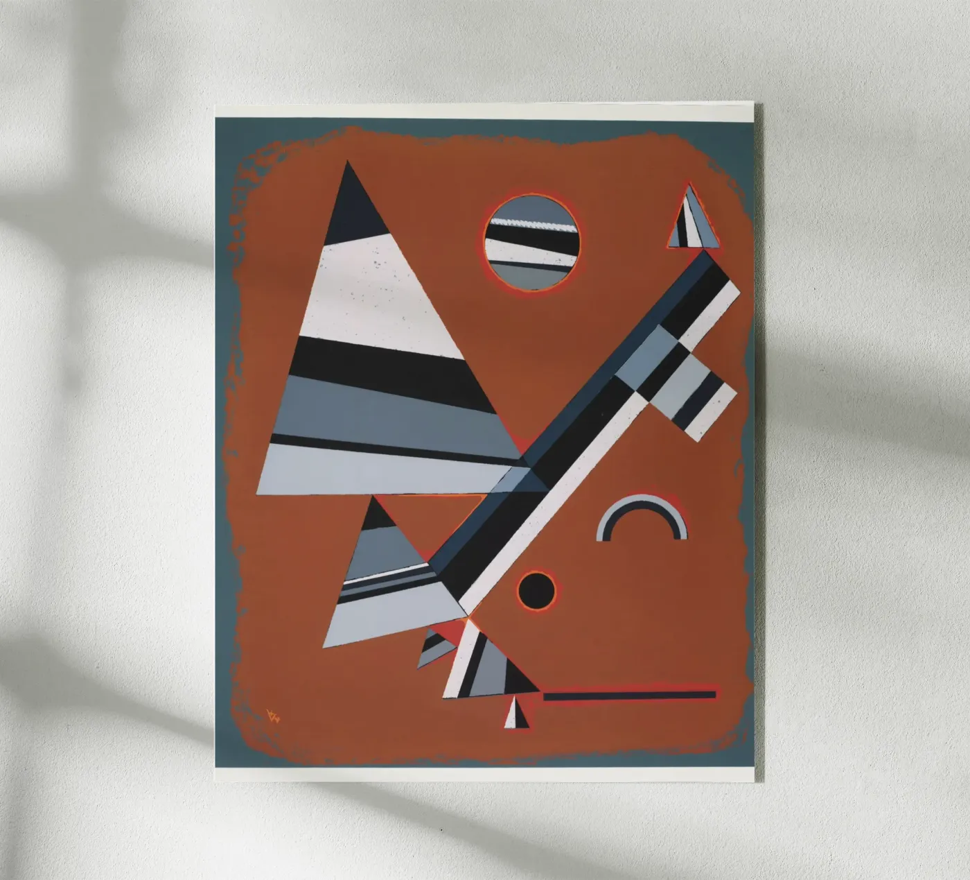 gris art acryl van artshop