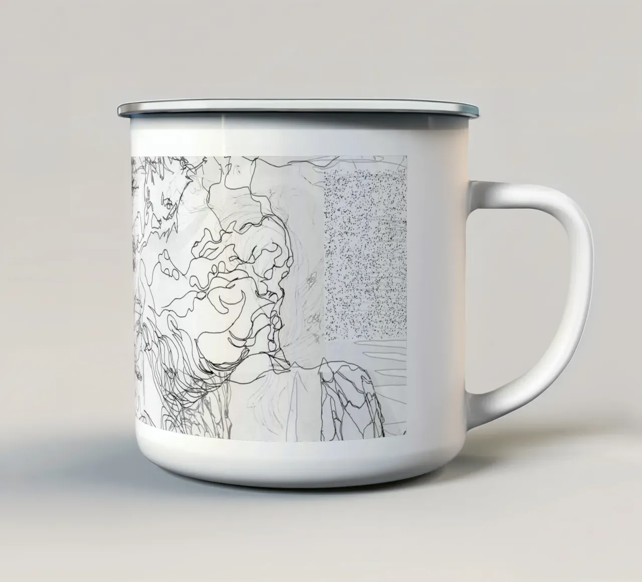 navigazione tazza in smalto da k i m
