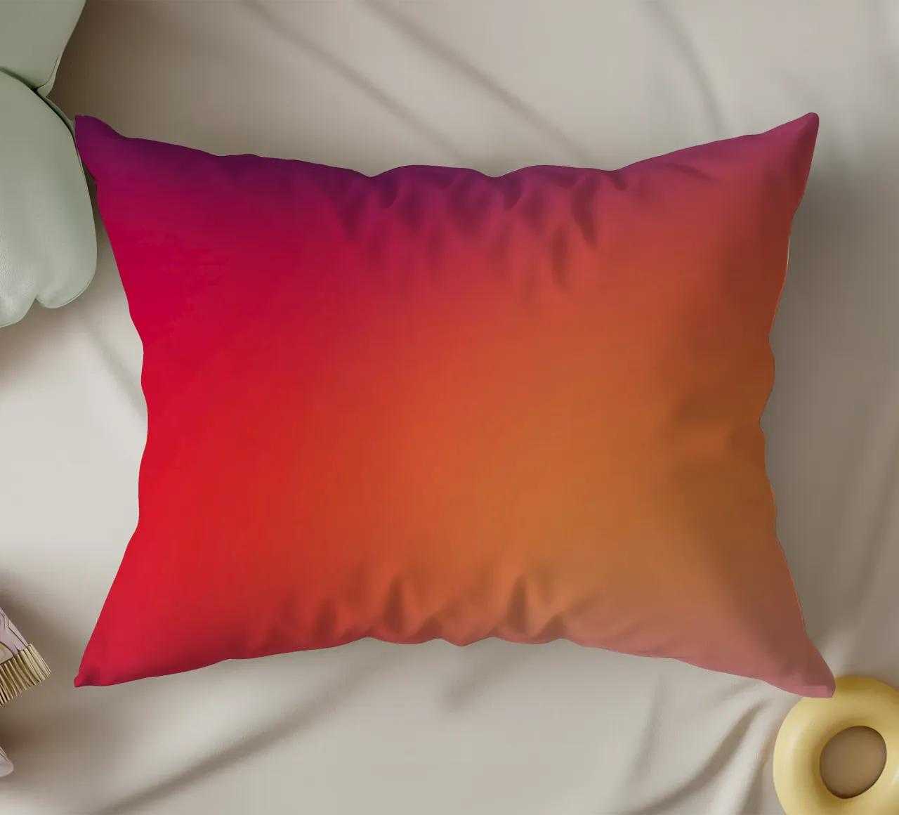 Tramonto Gradiente Minimal Astratto Composizione Moderna cuscino da Modern Muse