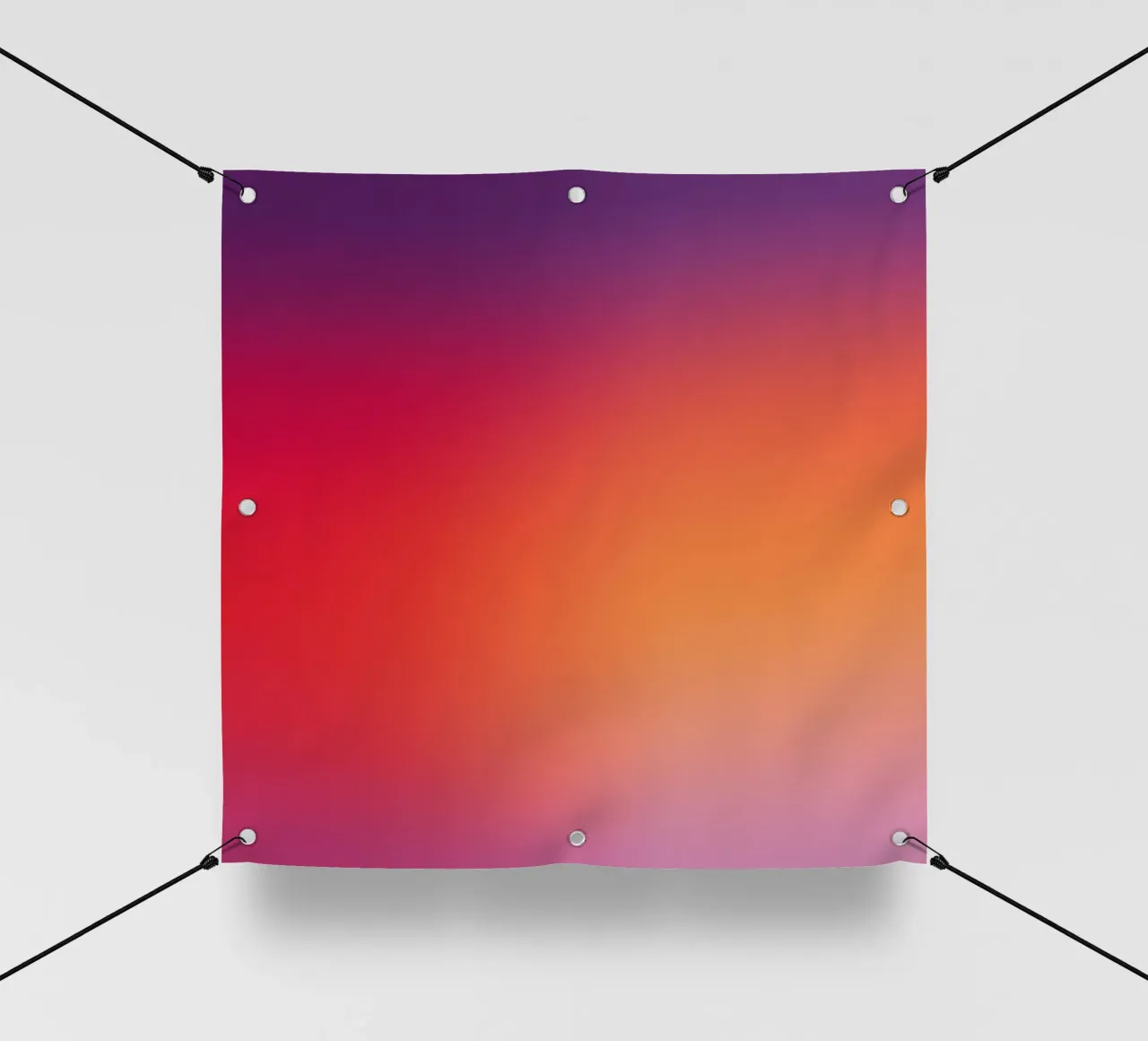 Tramonto Gradiente Minimal Astratto Composizione Moderna telo in pvc da Modern Muse