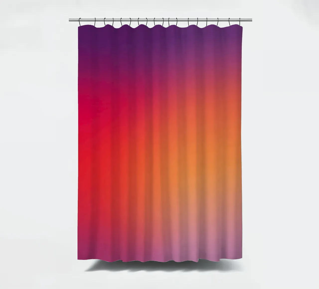 Verloop zonsondergang Minimal Abstract Moderne Compositie douchegordijn van Modern Muse