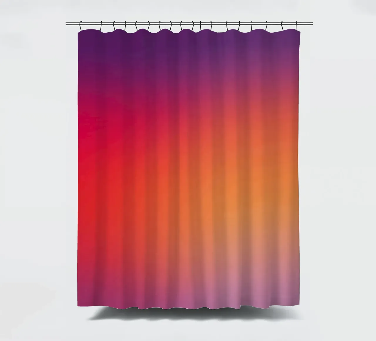 Verloop zonsondergang Minimal Abstract Moderne Compositie douchegordijn van Modern Muse