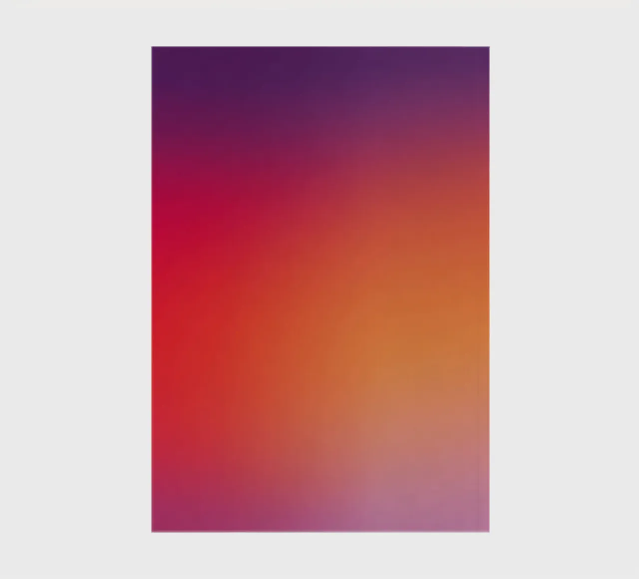 Sunset Gradient Minimal Abstract Modern Composition notebook by Modern Muse