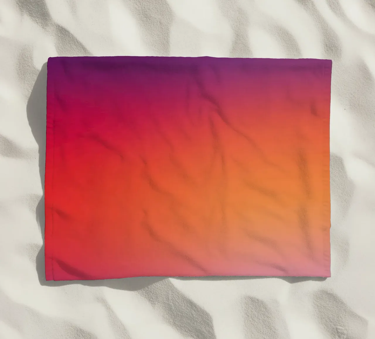 Tramonto Gradiente Minimal Astratto Composizione Moderna telo mare da Modern Muse