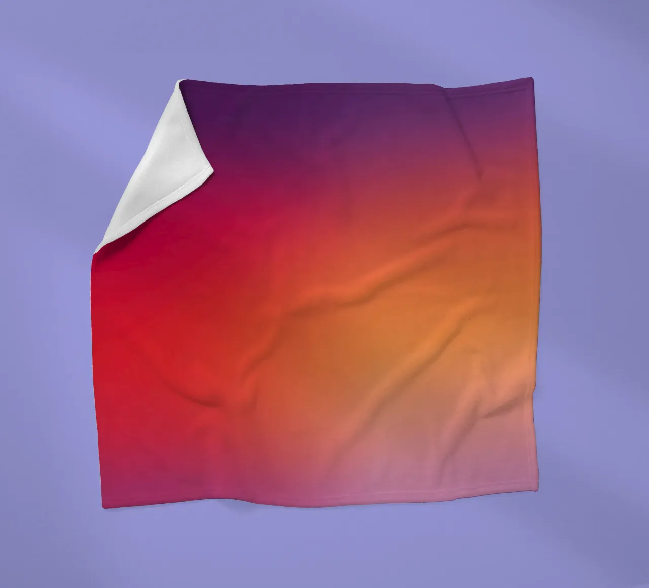Tramonto Gradiente Minimal Astratto Composizione Moderna coperta in pile da Modern Muse