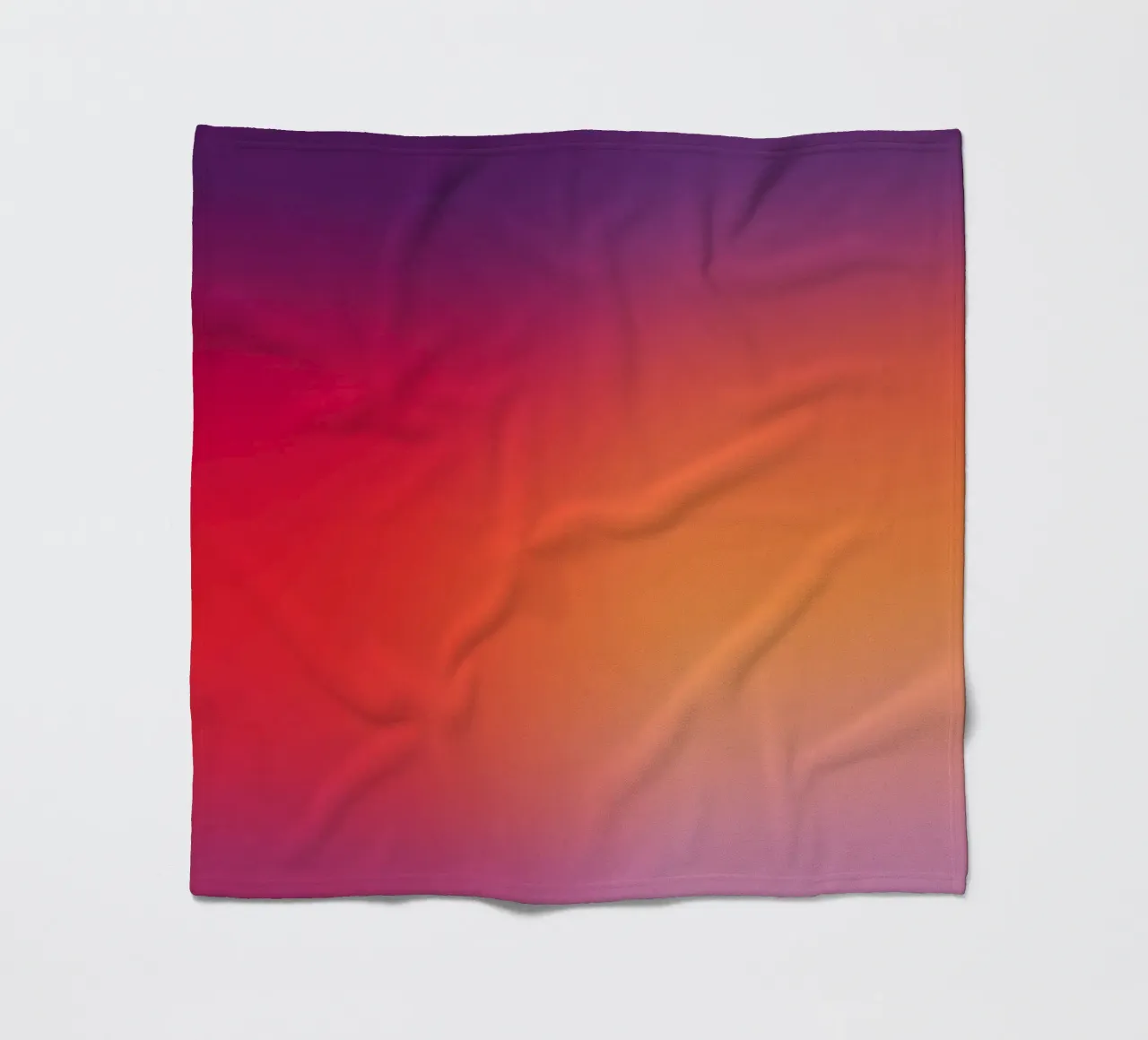 Tramonto Gradiente Minimal Astratto Composizione Moderna coperta in pile da Modern Muse
