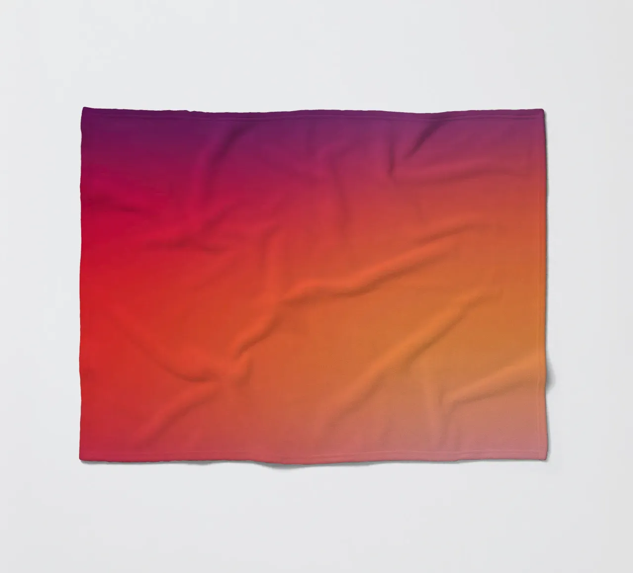 Tramonto Gradiente Minimal Astratto Composizione Moderna coperta in pile da Modern Muse