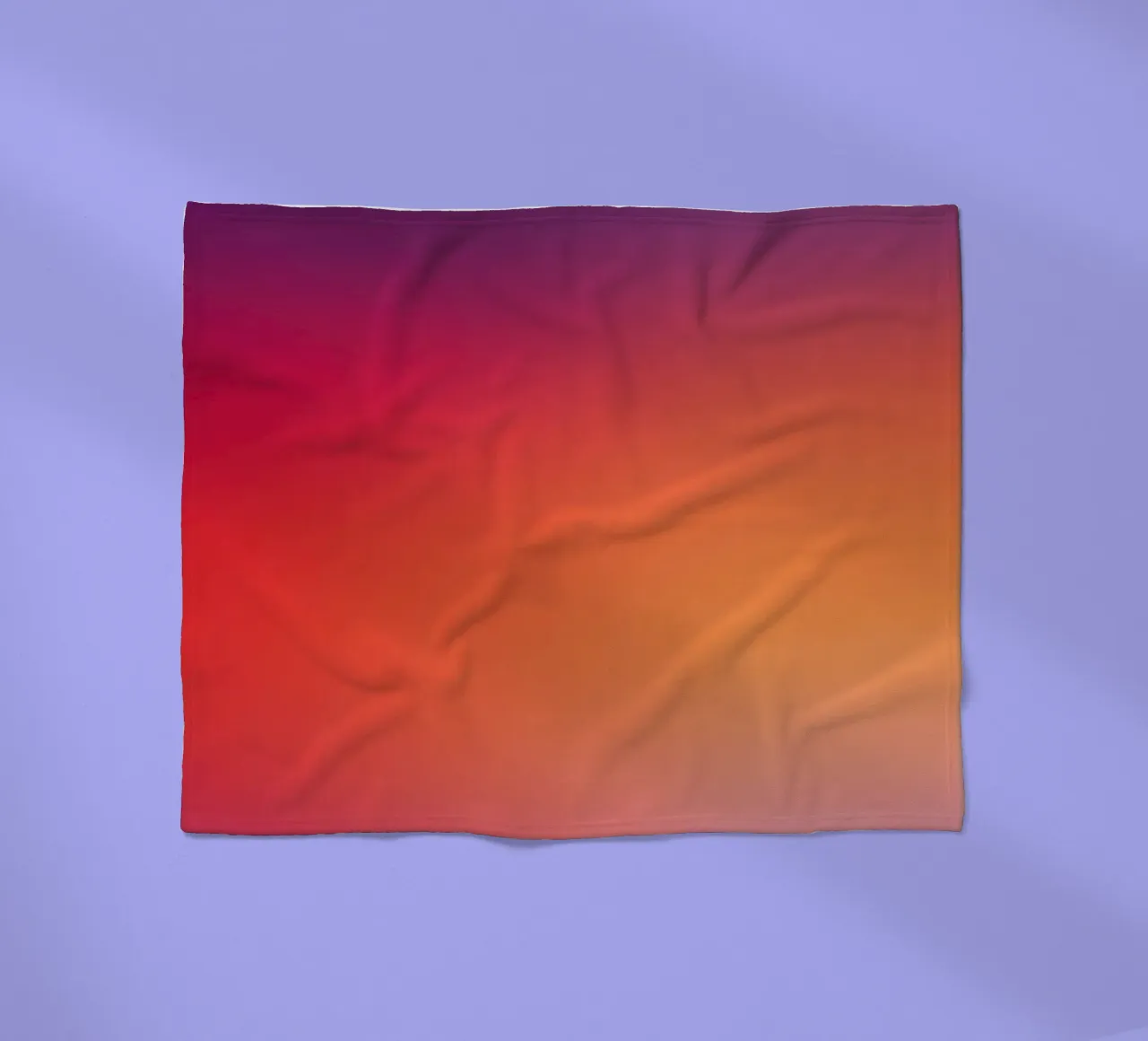 Tramonto Gradiente Minimal Astratto Composizione Moderna coperta in pile da Modern Muse