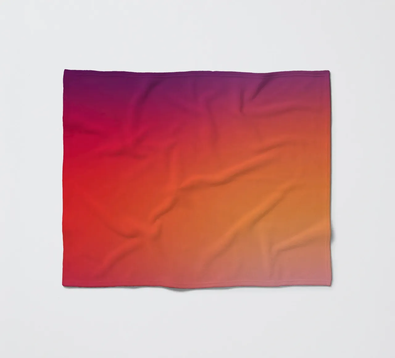 Tramonto Gradiente Minimal Astratto Composizione Moderna coperta in pile da Modern Muse