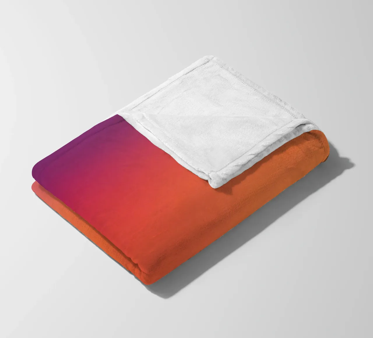 Tramonto Gradiente Minimal Astratto Composizione Moderna coperta in pile da Modern Muse