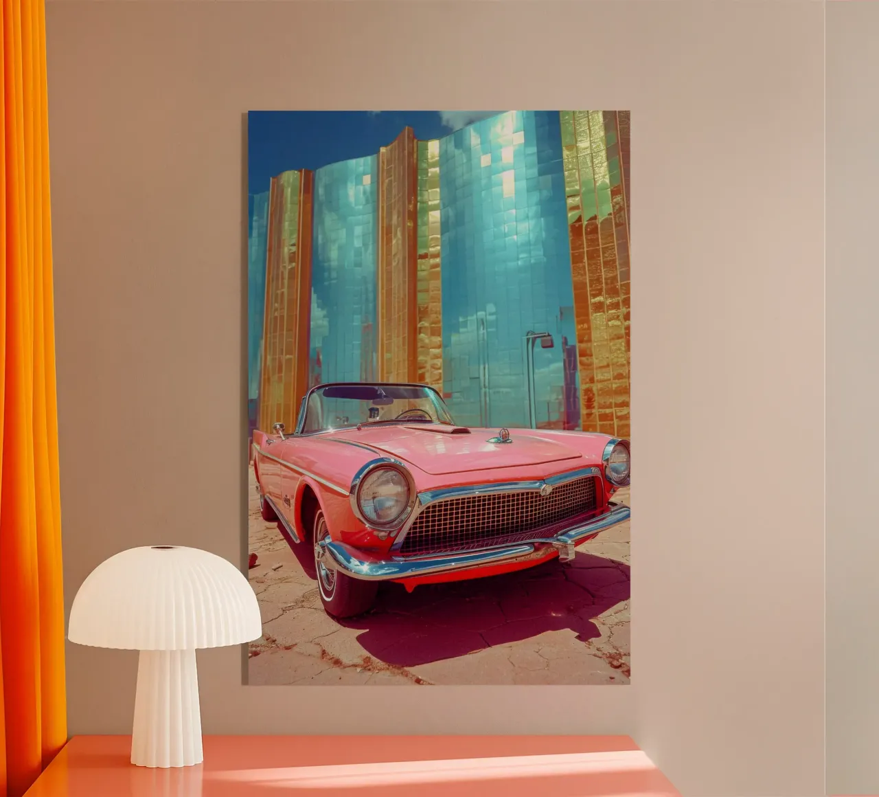 Pink décapo plexiglass da Pink California | Affiches & Posters