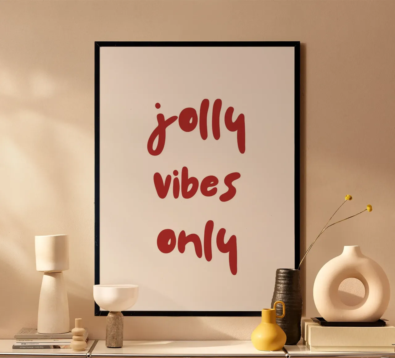 Jolly vibes only hahnemühle de HolidaysCandyWalls