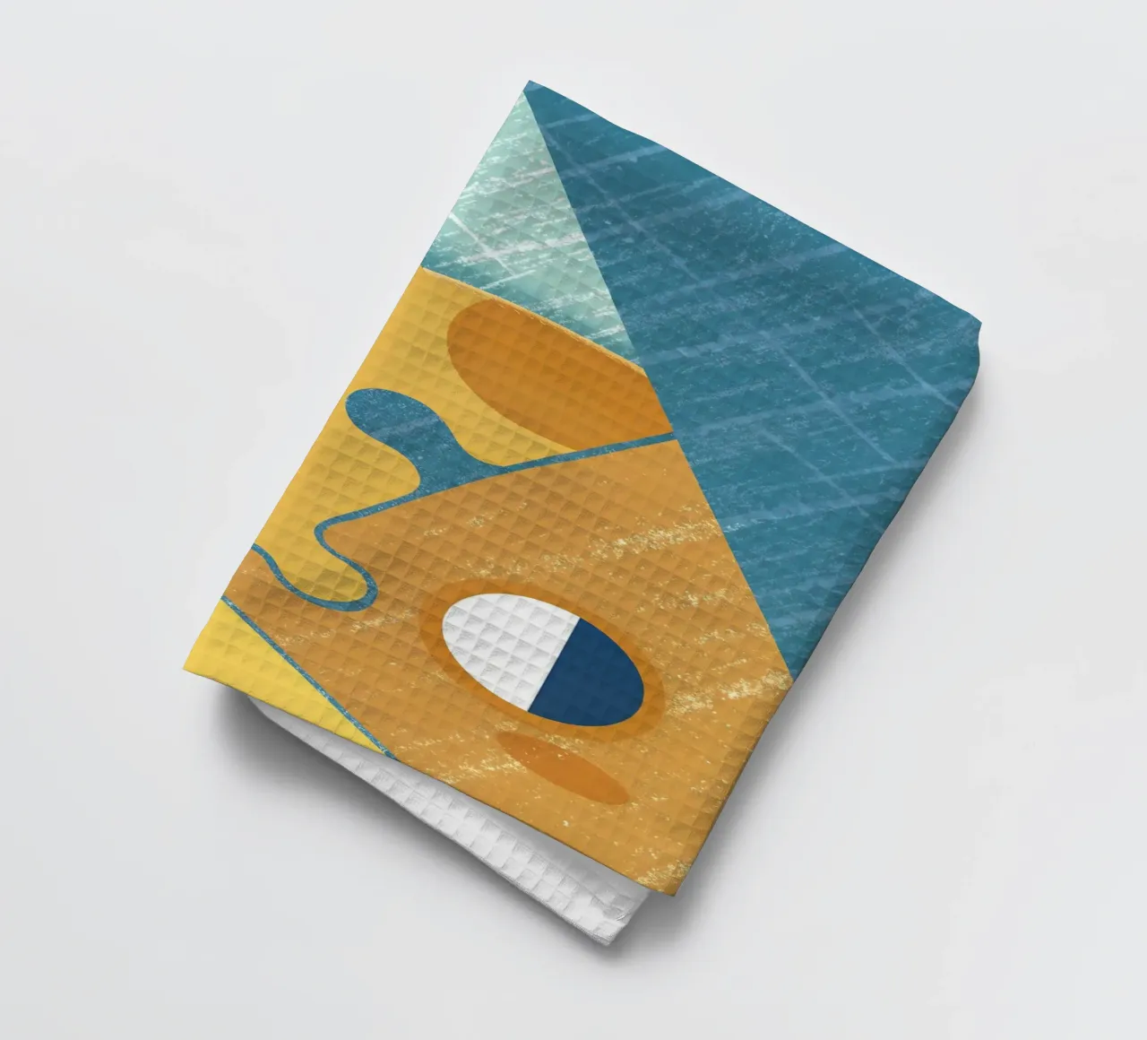 Chat mignon en forme de puzzle torchon de LOYAL SHOP