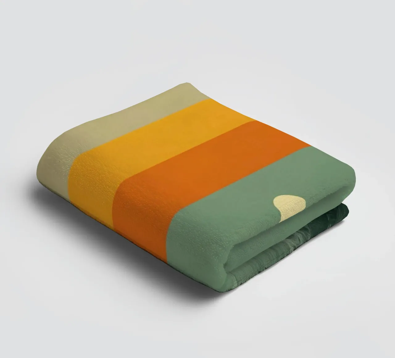 Abstract lake view | Retro architecture photo towel by Autofocus