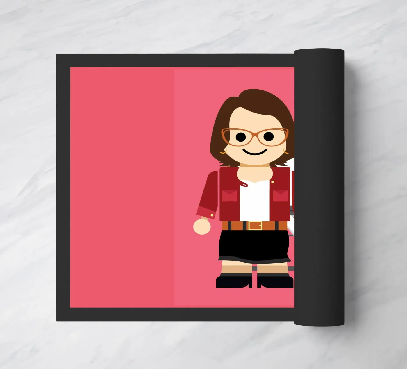 Architect Toy doormat by Rafa Gomes