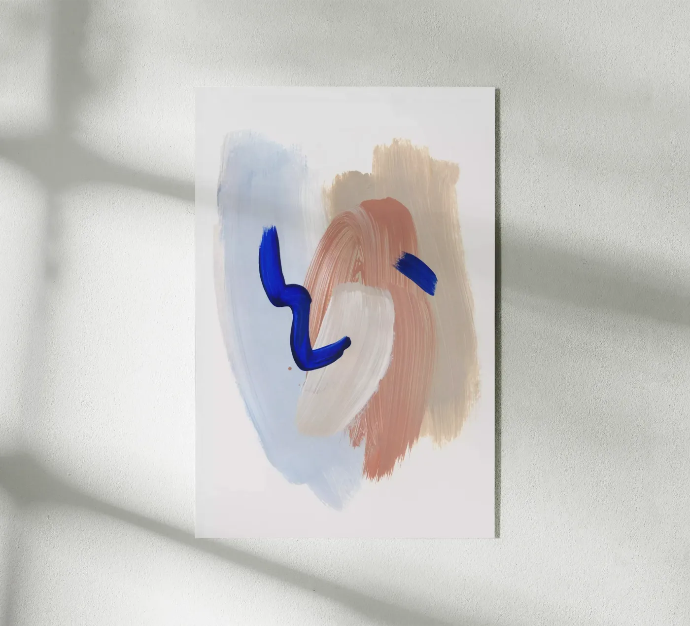 Abstract Brush Strokes 141 plexiglass da Mareike Böhmer