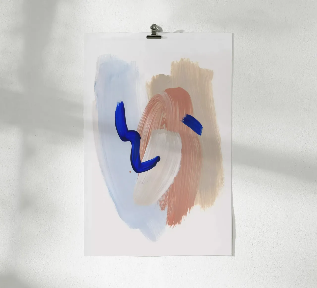 Abstract Brush Strokes 141 carta hahnemühle da Mareike Böhmer