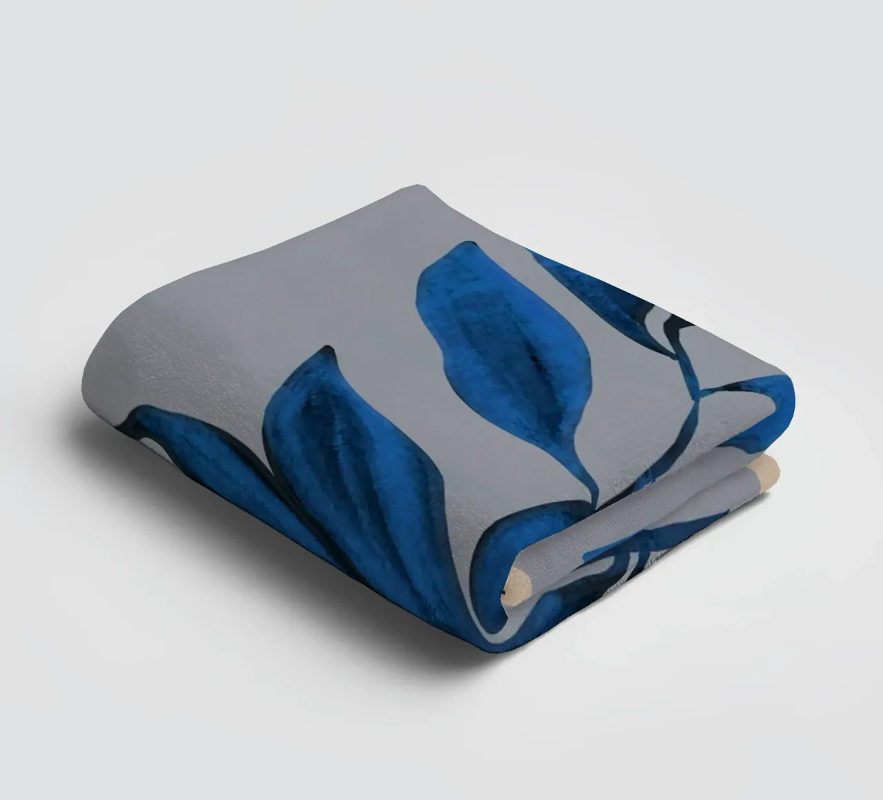 Blauer Zweig Handtuch von M.A.Z.U.N.